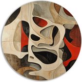40x40 cmDécoration murale couleur ronde - Bol mural art abstrait - Cercle mural Art moderne - Décoration murale murale rurale - Bol mural - Décoration chambre cercle mural aluminium 40x40 cm
