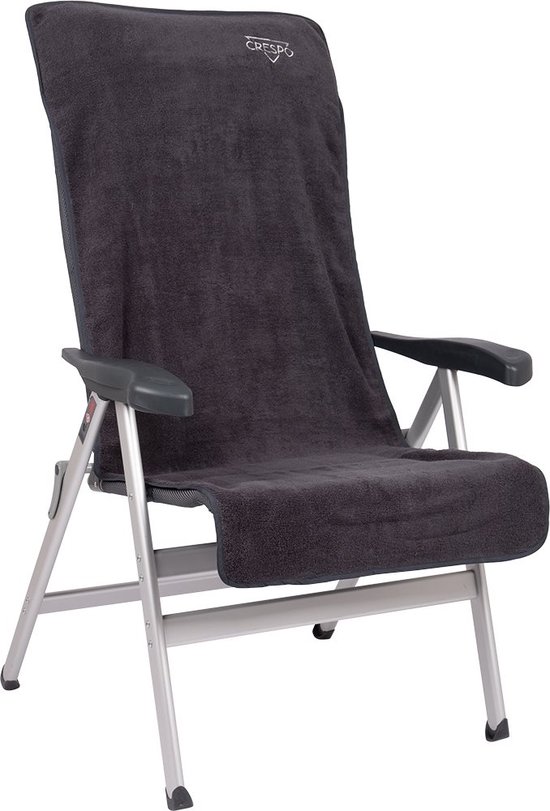 Crespo - Badstof stoelhoes M - Standenstoelen - Grijs van Crespo — afbeelding 2
