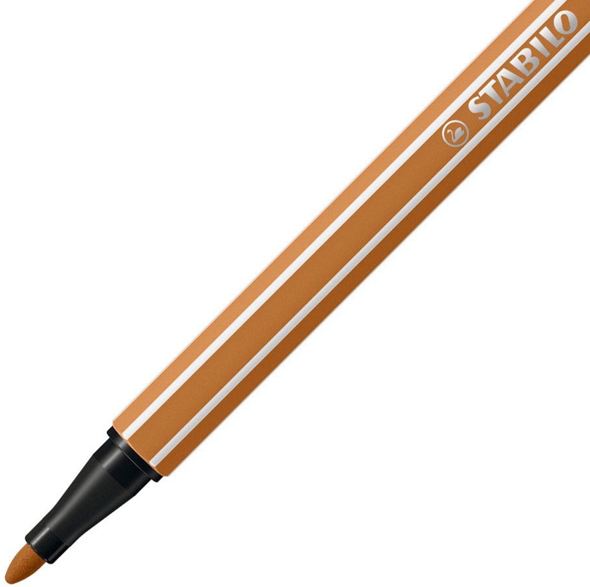 STABILO Pen 68 - Premium Viltstift - Donker Oker - per stuk — afbeelding 4