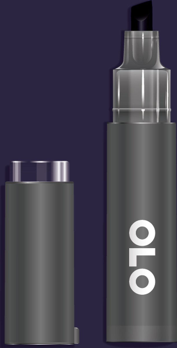 OLO Brush Halve Alcohol Marker BV4.7 Elderberry