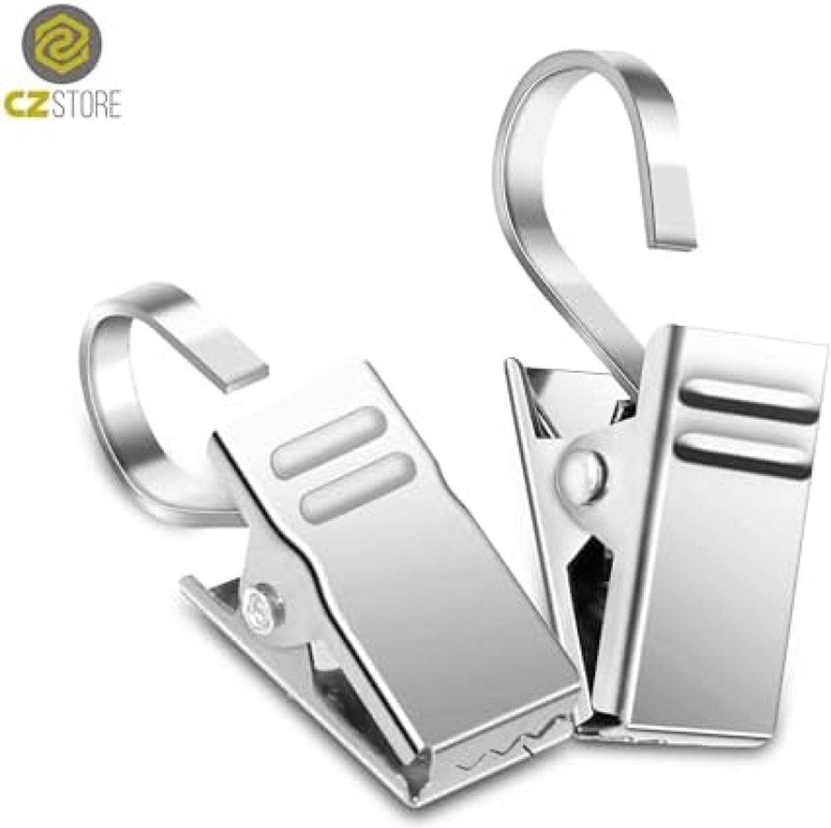 Sinofort 100 Stuks Gordijnklemmen, Gordijnclips, Roestvrij Stalen Metalen Gordijnclips, Gordijnhaken Voor Kabelklemmen, Roestvrije Gordijnklemmen, Gordijnclips, Clips Met Haken Voor Gordijnen, Foto Sinofort 100 Stuks Gordijnklemmen, Gordijnclips, Roestvrij Stalen Metalen Gordijnclips, Gordijnhaken Voor Kabelklemmen, Roestvrije Gordijnklemmen, Gordijnclips, Clips Met Haken Voor Gordijnen, Foto