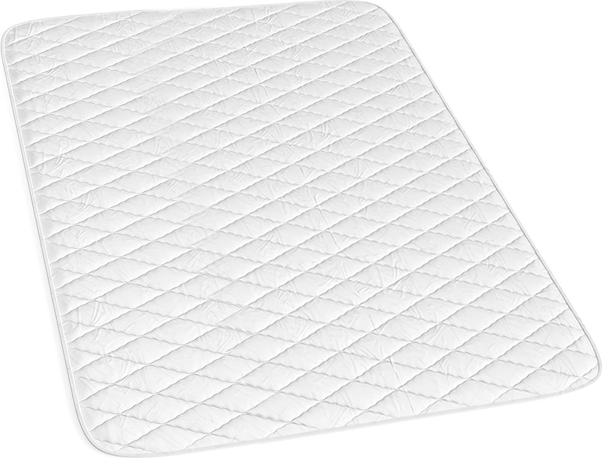 Vitalispa Matrasbeschermer – 140 x 200 cm Stiksels Wit