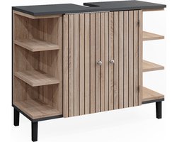 Vicco Aquis Wastafelonderkast – 79.6 x 64 cm met 2 deuren Sonoma