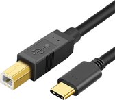 Bol.com USB C naar USB B Kabel - Printerkabel - Datakabel voor Harde Schijven - USB-C naar USB B 2.0 Kabels - Universeel aanbieding