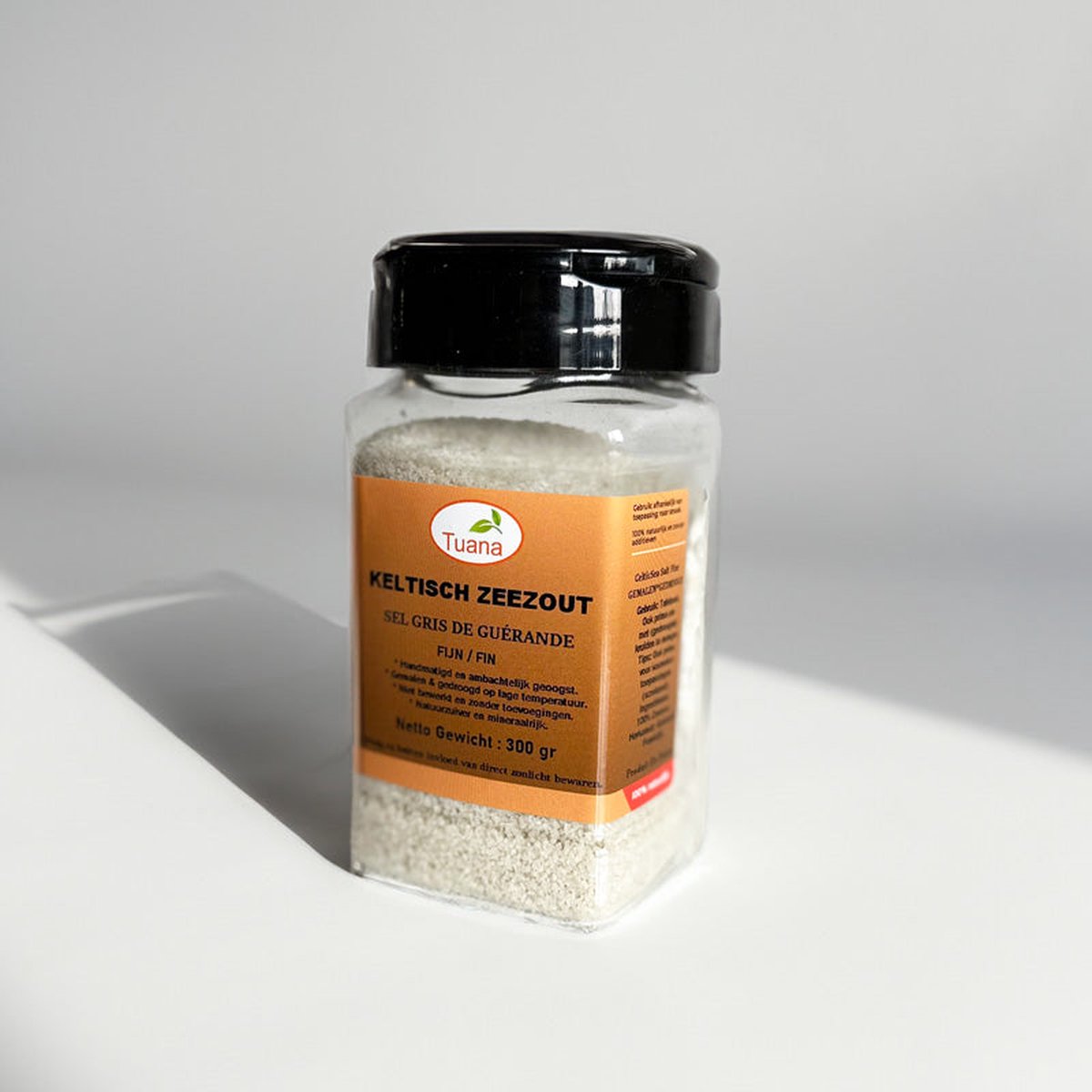 Goedkoopste Tuana Kruiden - Keltisch Zeezout 700 G - Fijn Gesneden - 250 G Strooibus - MP-K-0013