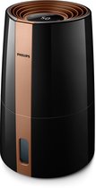 Bol.com Philips 3000 series HU3918/10 - Luchtbevochtiger - Zwart aanbieding