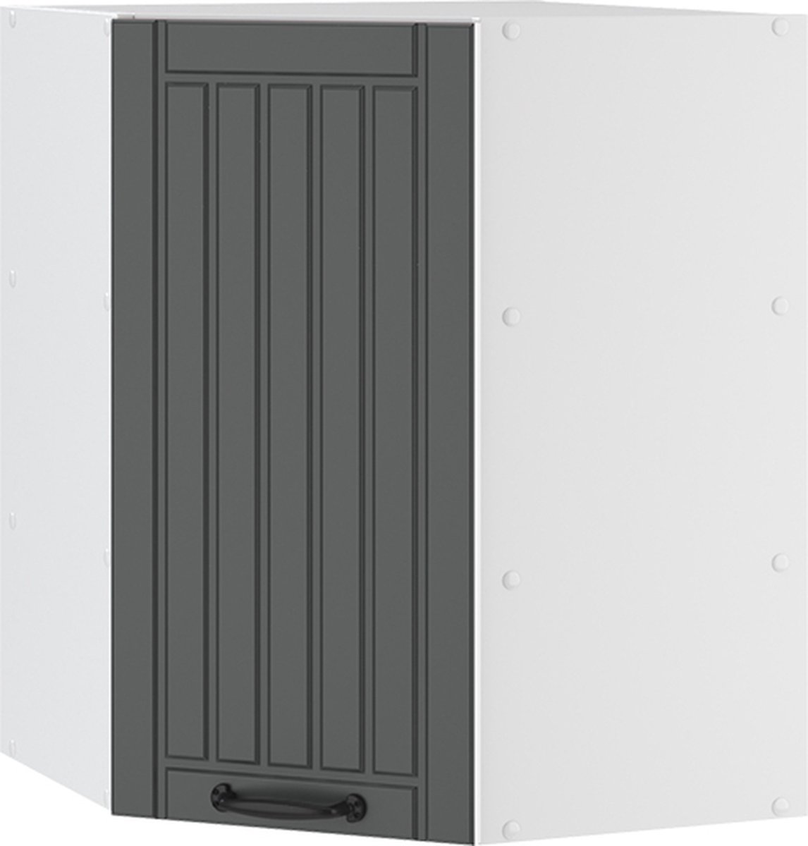 Vicco Fame-Line Hoek hangkast – 57 cm Antraciet landhuis