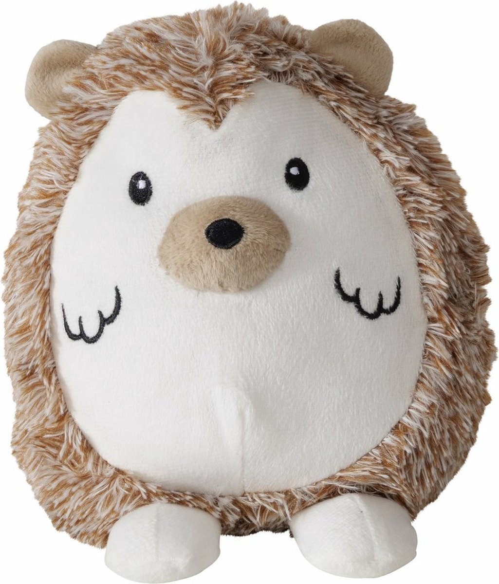 Boltze - Deurstopper - Iggy - Egel - 17 x 16 cm - Polyester & Zand - Camel Bruin - Stevige Deurhouder - 1 kilo