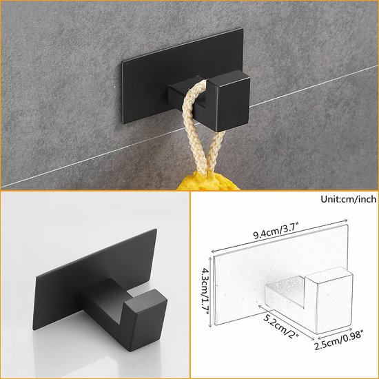 Geborsteld Goud Messing Badkamer Hardware Set met
