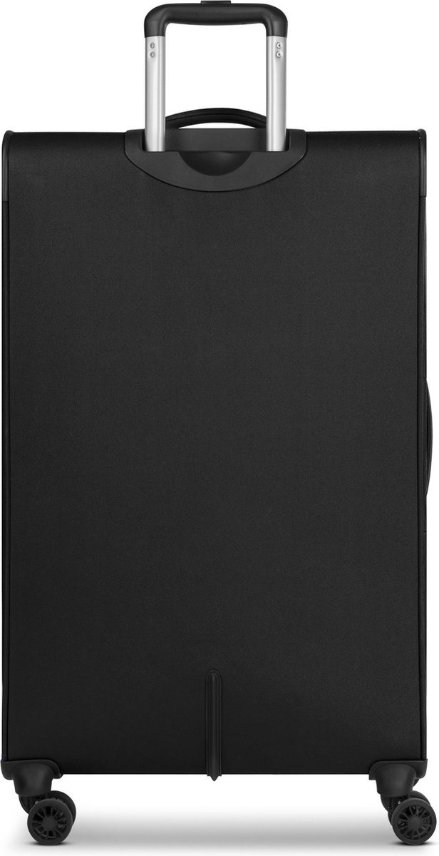 Kleine zachte cabinekoffer | Cabin-Trolley 36 x 20 x 55 cm van hoogwaardig, robuust polyester materiaal | voor dames en heren | 4 dubbele wielen & TSA-slot | Chicago serie