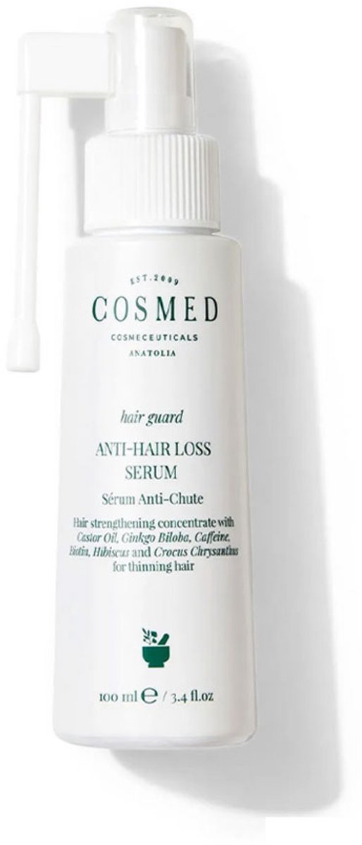 Cosmed Hairguard – Anti-Hair Loss Serum – Sulfaatvrije & Salt-Free Haargroei Serum voor Vrouwen & Dames – Effectief tegen Beschadigd Haar & Haaruitval – 100 ml