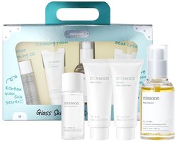 Mixsoon - Glass Skin Suitcase - Skincare Geschenkset - 4 Delig