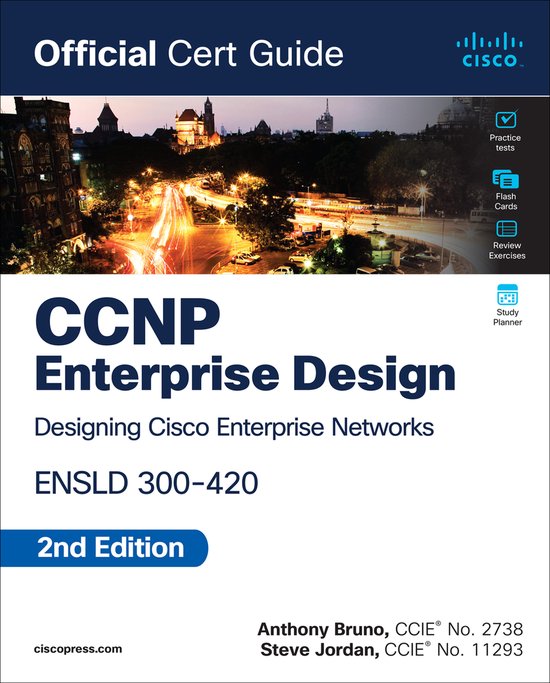Official Cert Guide- CCNP Enterprise Design ENSLD 300-420 Of ... - cover