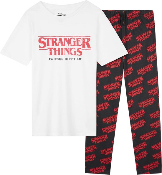 Stranger Things Meisjespyjama met capuchon, 3D, volledige ritssluiting Stranger Things Meisjespyjama met capuchon, 3D, volledige ritssluiting