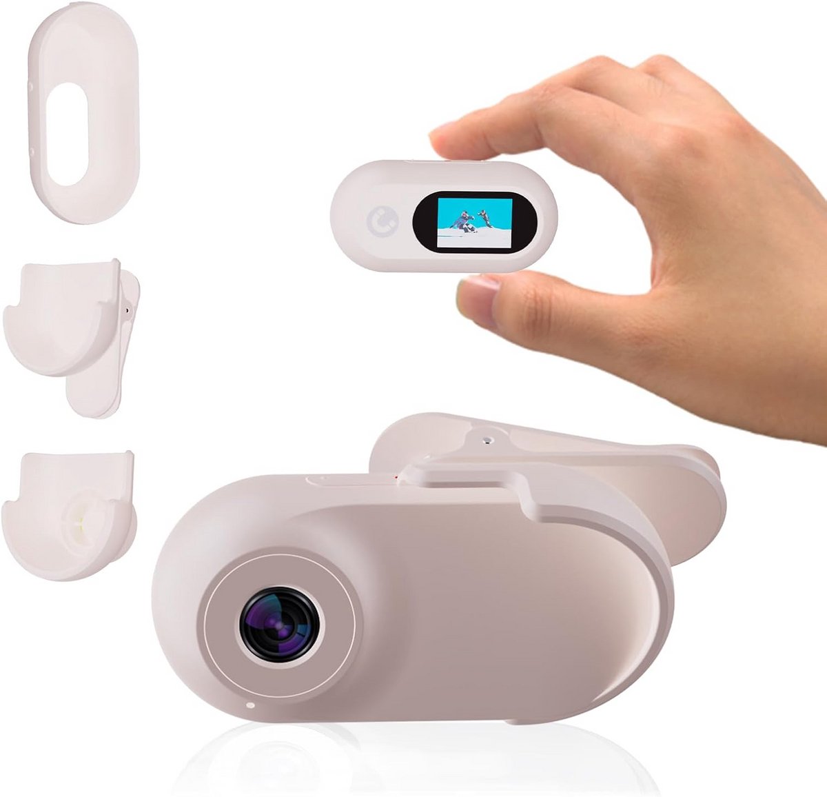 Mini Action Camera 1080P met 32GB Geheugenkaart - Draagbare Helmcamera voor Sport en Avontuur