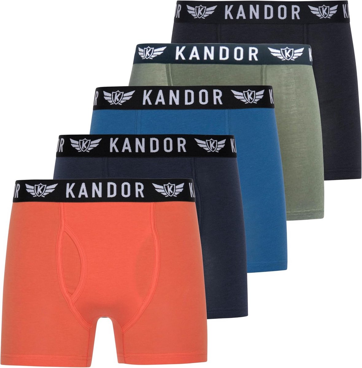 Bamboe Boxers Heren 5-Pack - Comfortabele Stretch Boxershorts Ademend Vocehta