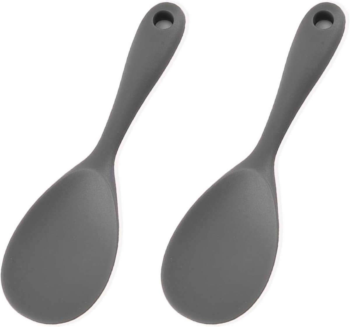 Siliconen Rijstlepel Set 2 stuks Hittebestendig
