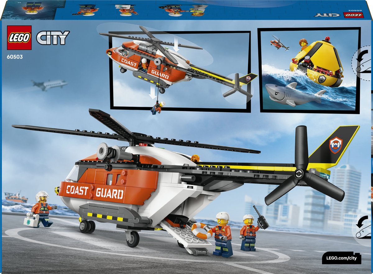 LEGO City Exploration - Kustwacht Helikopter - 60503 — afbeelding 16