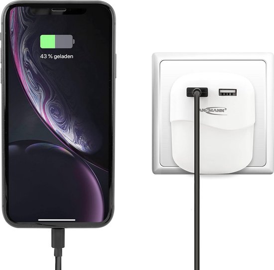 LED Nachtlampje met USB Oplader en Schemeringssensor van Merkloos — afbeelding 3