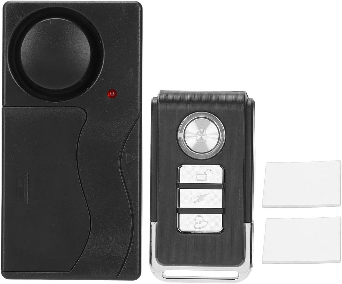 Draadloos Fietsalarm - 110dB Trilalarm met Afstandsbediening en Instelbare Gevoeligheid