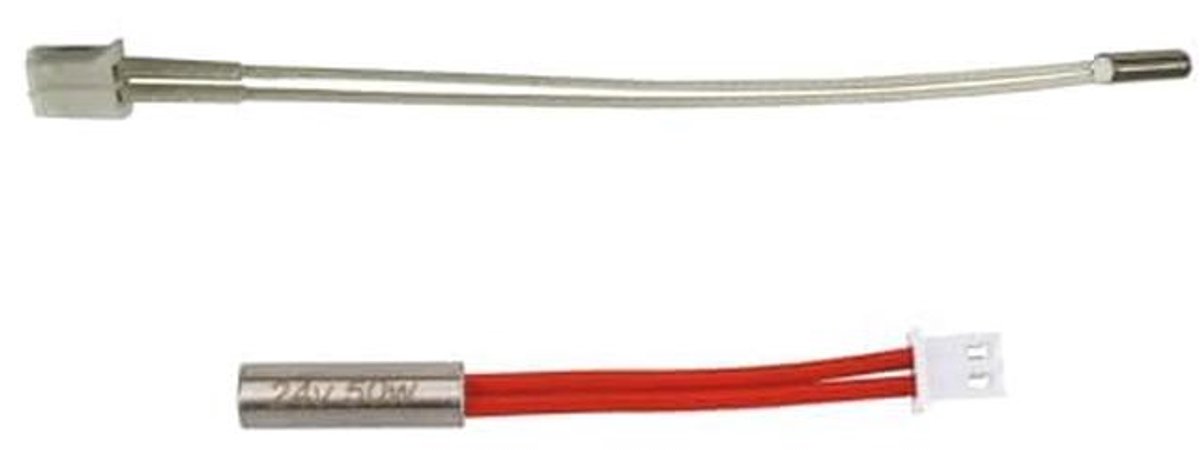Verwarmingspatroon - Verwarmingselement - 3D Printen - Roestvrijstalen Huls - 24V 50W - Zilver