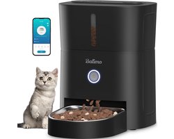 Automatische Kattenbakvoeder voor Droogvoer met WiFi, Timer en Nachtlampje - 3L Capaciteit