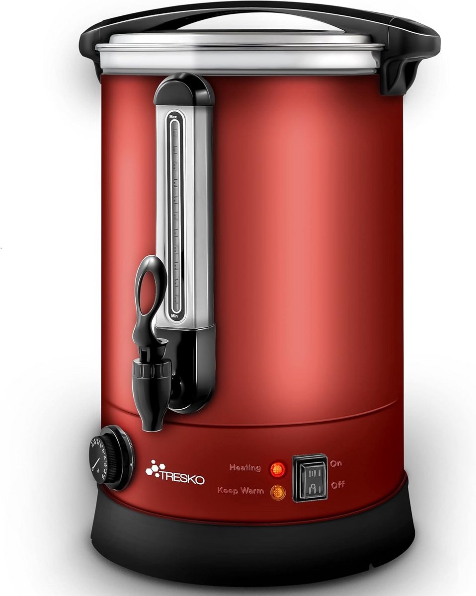 Glühweinkoker RVS 30L (2500W) - Inmaaktoestel en Warmwaterdispenser