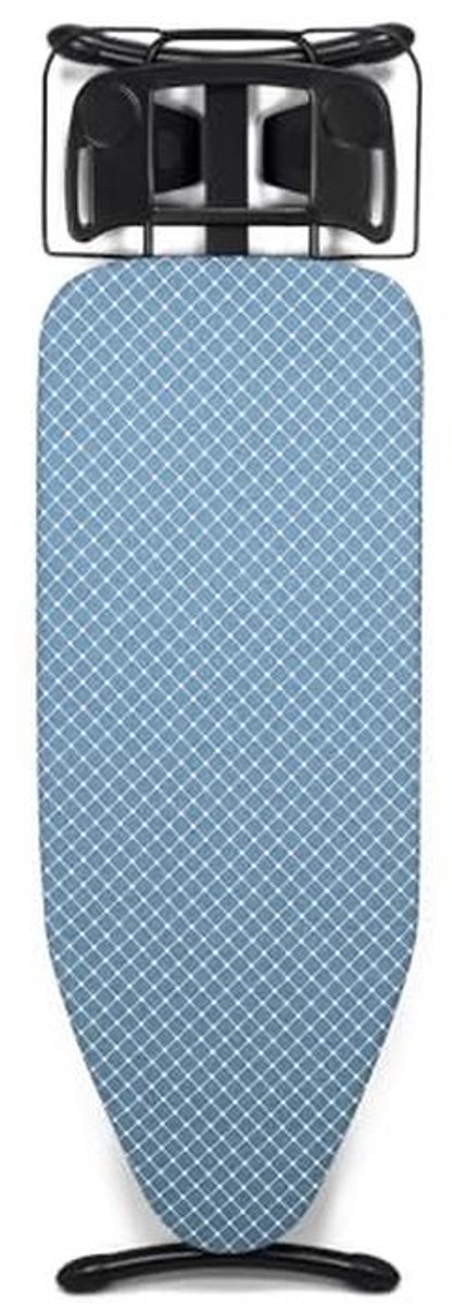 Luxe Strijkplank met Stoomstrijkijzer, Verstelbare Hoogte en Warmtebestendige Cover, 43 x 117 cm