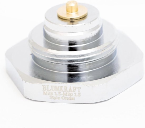 1 Adapter Metall für ONDAL Ventil Heizkörperthermostate M38x1,5mm M30x1.5 NEU 4260012710595