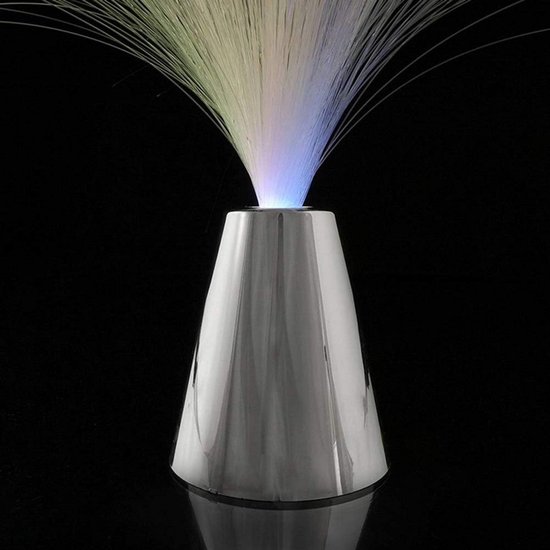 Sfeervolle LED Glasvezel Lamp met 7 Kleuren - Nachtlampje voor Huisdecoratie — afbeelding 3