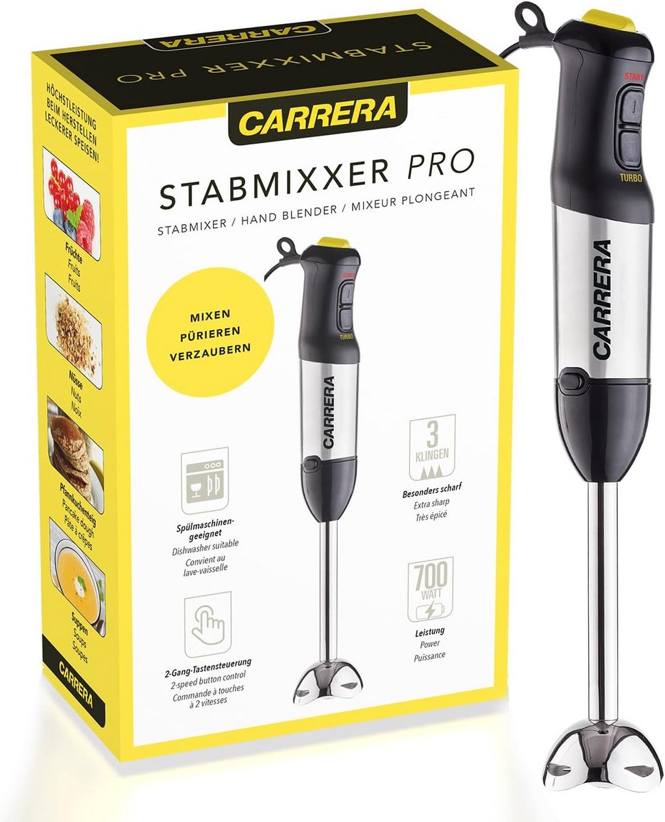 Krachtige Staafmixer Set met 10 Snelheden Elektrische Staafmixer