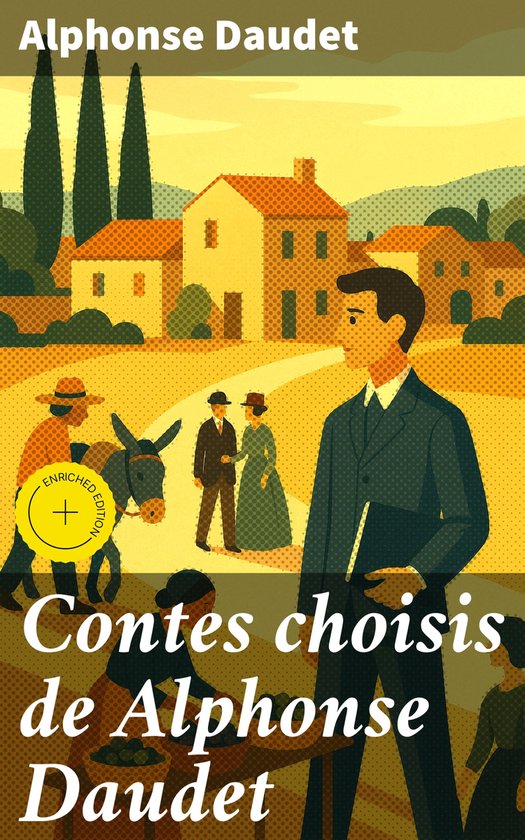 Contes choisis de Alphonse Daudet - cover
