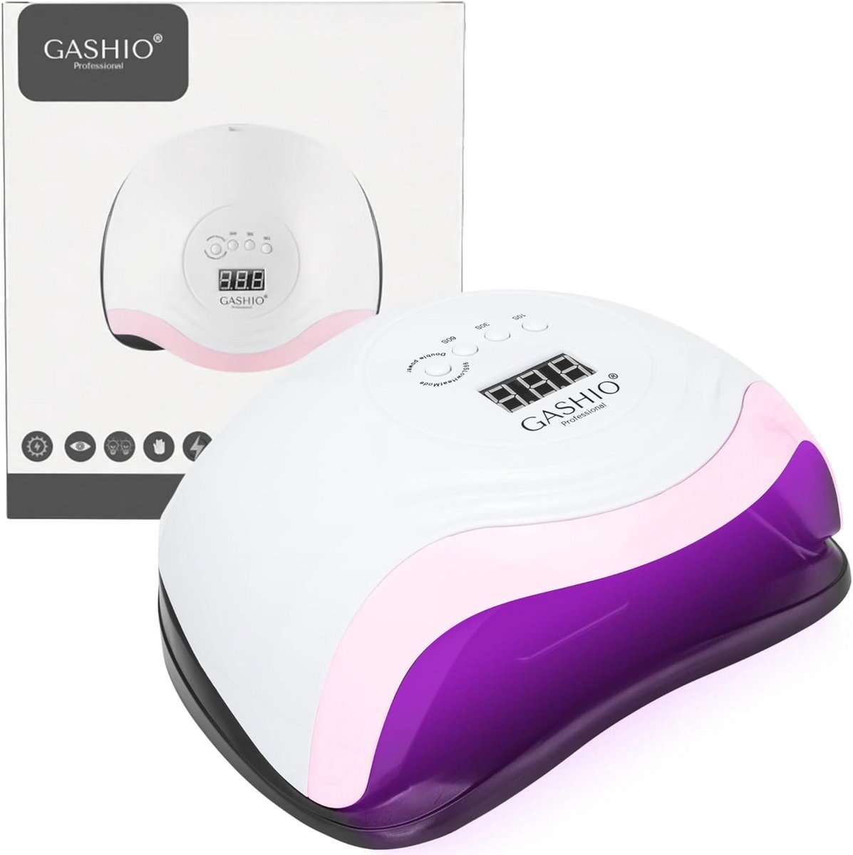 Krachtige 168W UV LED Nagellamp voor Gelnagels met Timer en Sensor