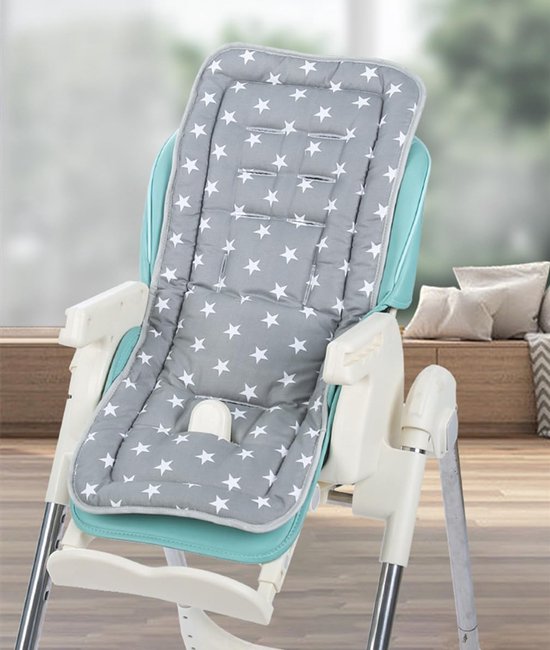 Kinderwagen zitkussen - universele ademende kinderwagenbekleding - zitkussen voor de kinderwagen - verdikte katoenen kinderwagenstoelhoes - 75*33cm -Stijl 1 van Merkloos — afbeelding 4