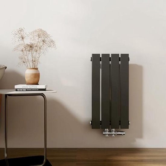 Design Radiator Laag EMKE Kleine radiator 600 x 300 mm, verticale radiator badkamer platte ...