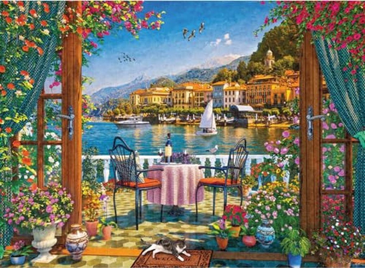 4000 stukjes legpuzzel Como Terrace