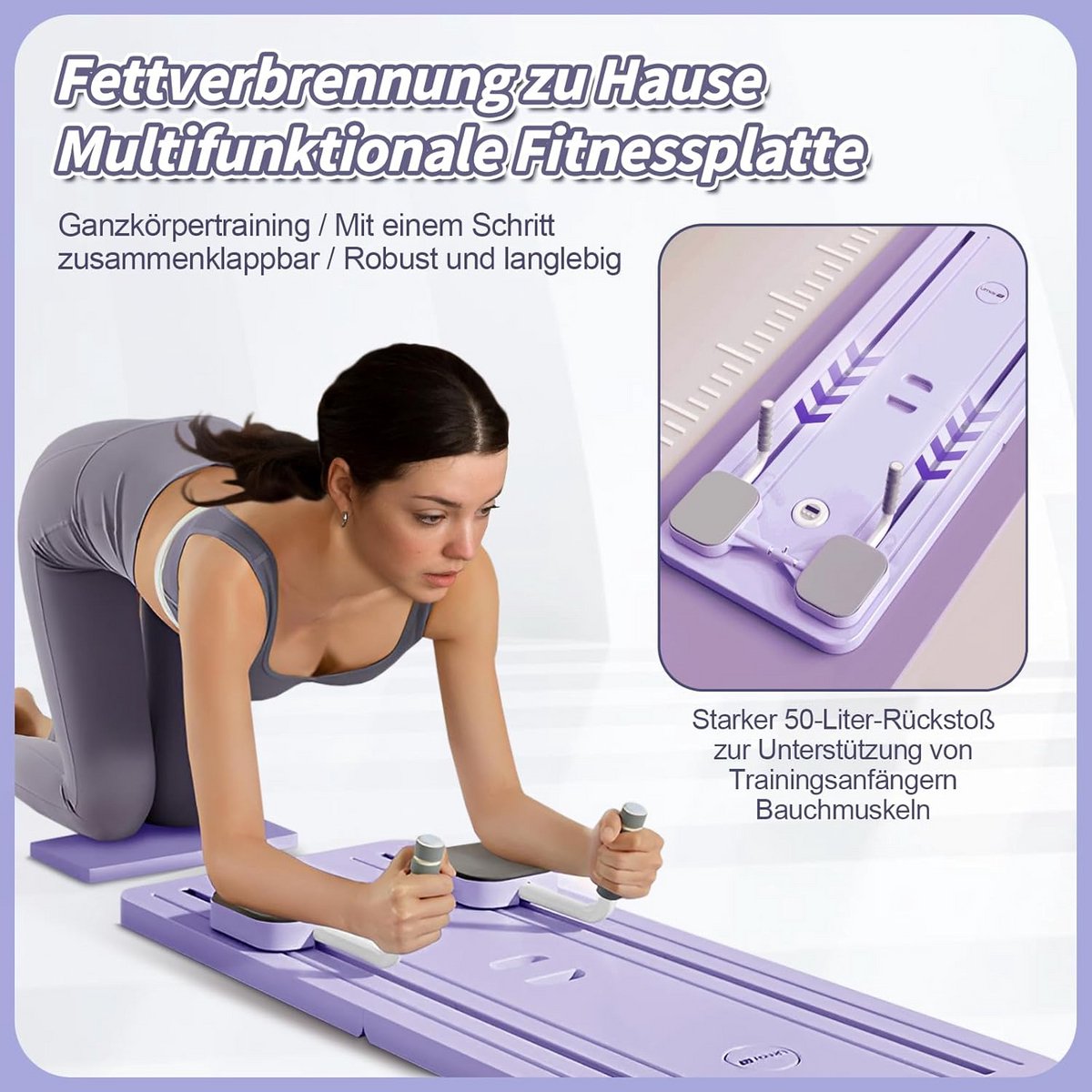 Multifunctionele Core Trainer Automatische Terugslag Pilates - afbeelding 3