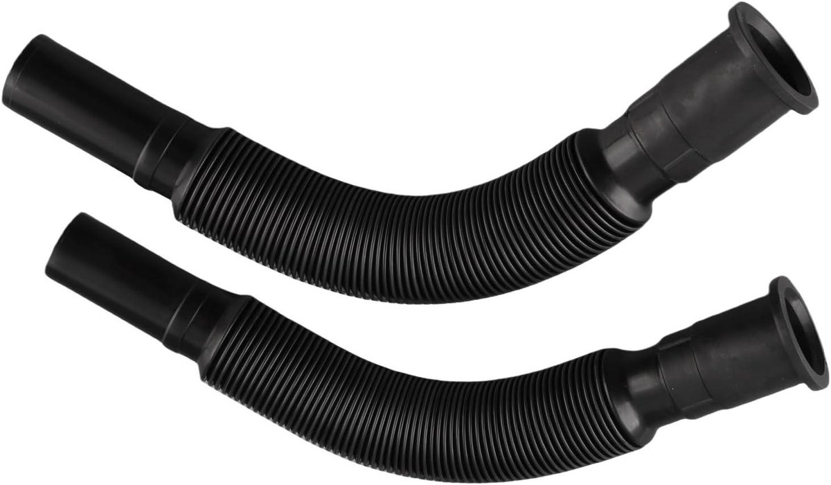 EGoods - Flexibele pvc afvoerslang voor keuken en badkamer, 2 stuks