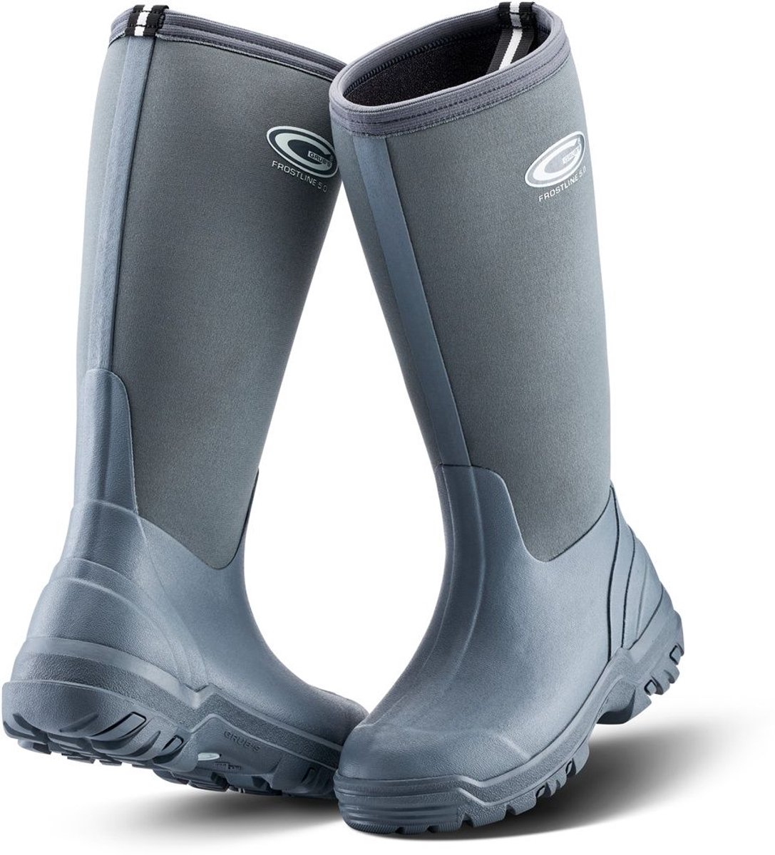 Grubs rubberlaarzen Frostline Classic Wellies GFROST Grijs-37 (UK: 4, EU: 37)