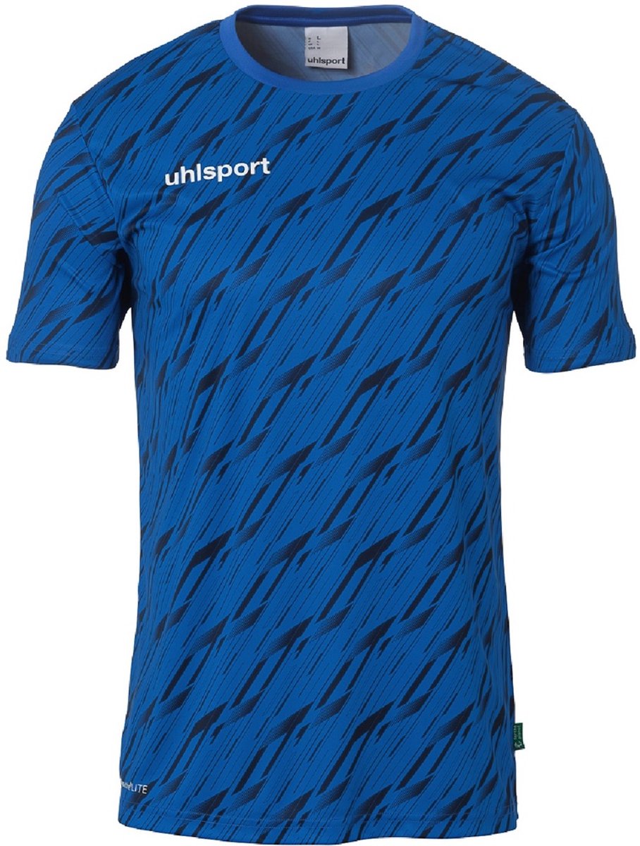 Uhlsport Sportshirt Progressive 28 Shirt Kurzarm 1002266 Azurblau-XL