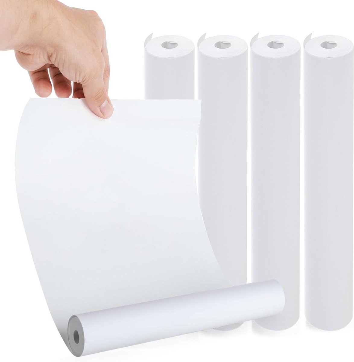 EGoods - Thermisch papier A4 voor draagbare printers, sneldrogend en BPA-vrij, 116 vellen.