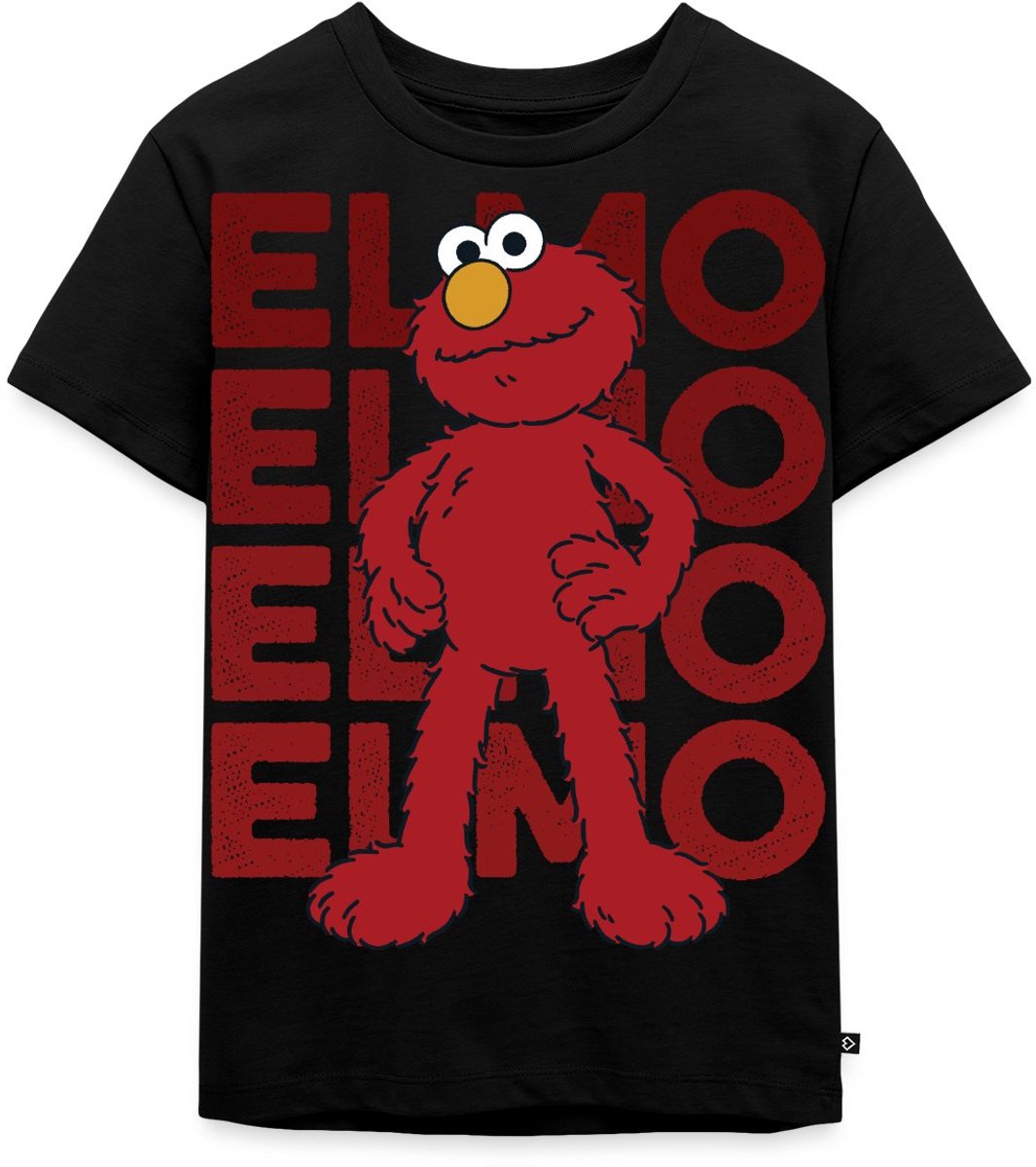 Sesamstraat Elmo Pose Premium T Shirt Kinderen