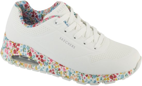 Skechers Uno - Majestic Garden, Femme, Wit, Baskets pour femmes, pointure : 37,5