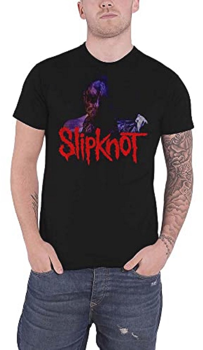 Zwart T-Shirt met Wij zijn Niet Uw Vriend Album Artwork