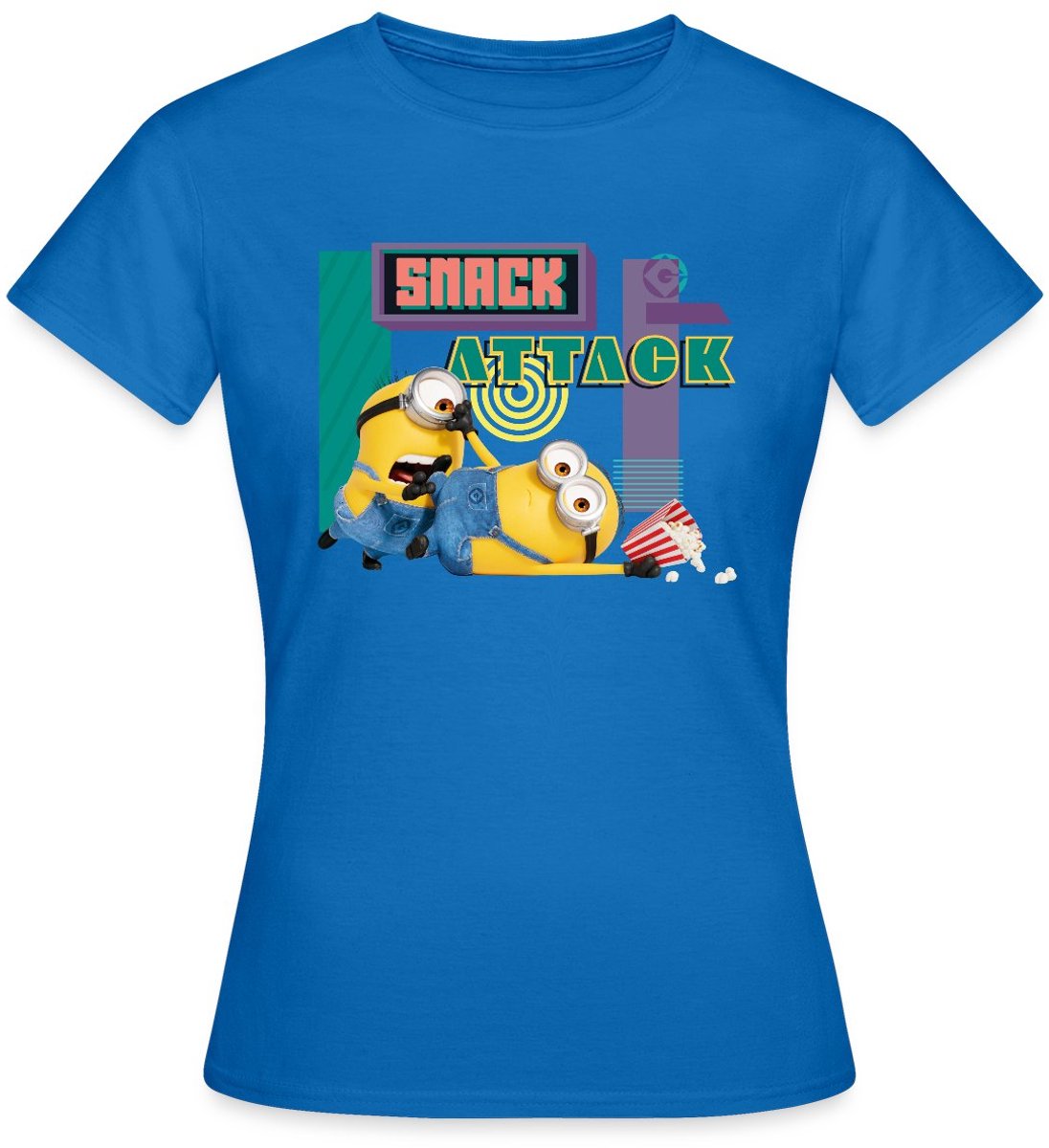 Minions Snack Attack T-Shirt Dames