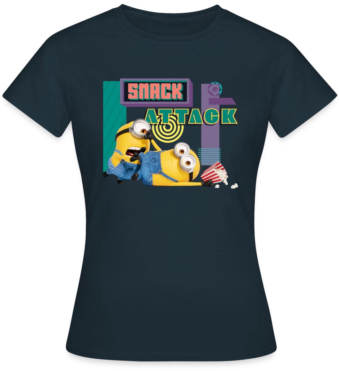 Minions Snack Attack T-Shirt Dames