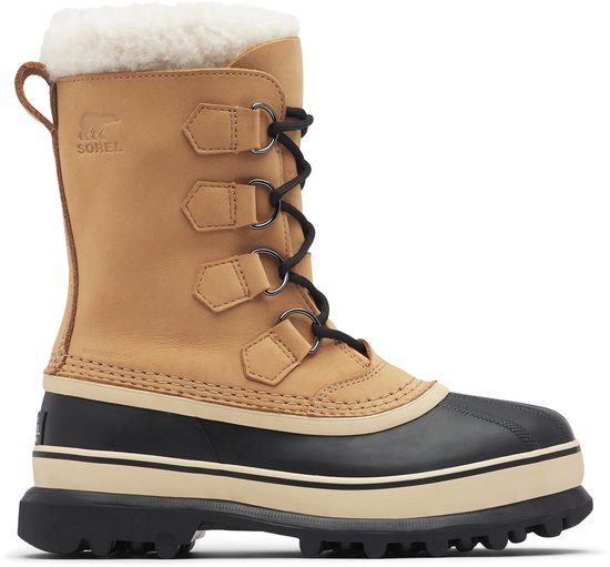 Sorel Caribou Wp Laarzen - Nubuck - Dames - Cognac - Maat 38