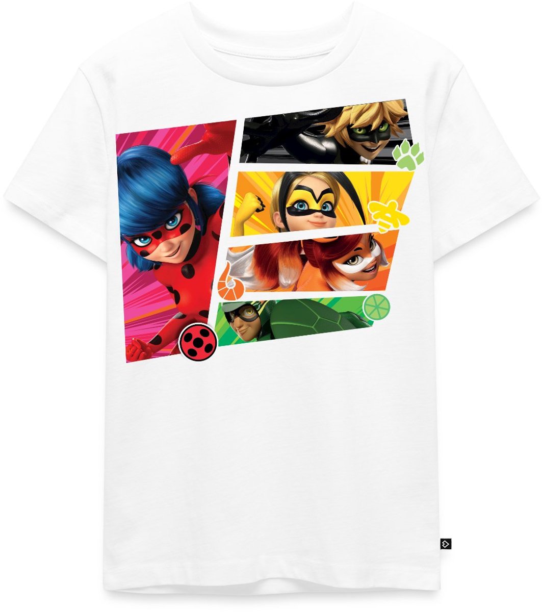 Miraculous Superhelden Ladybug Chat Noir Vesperia Premium T Shirt Kinderen