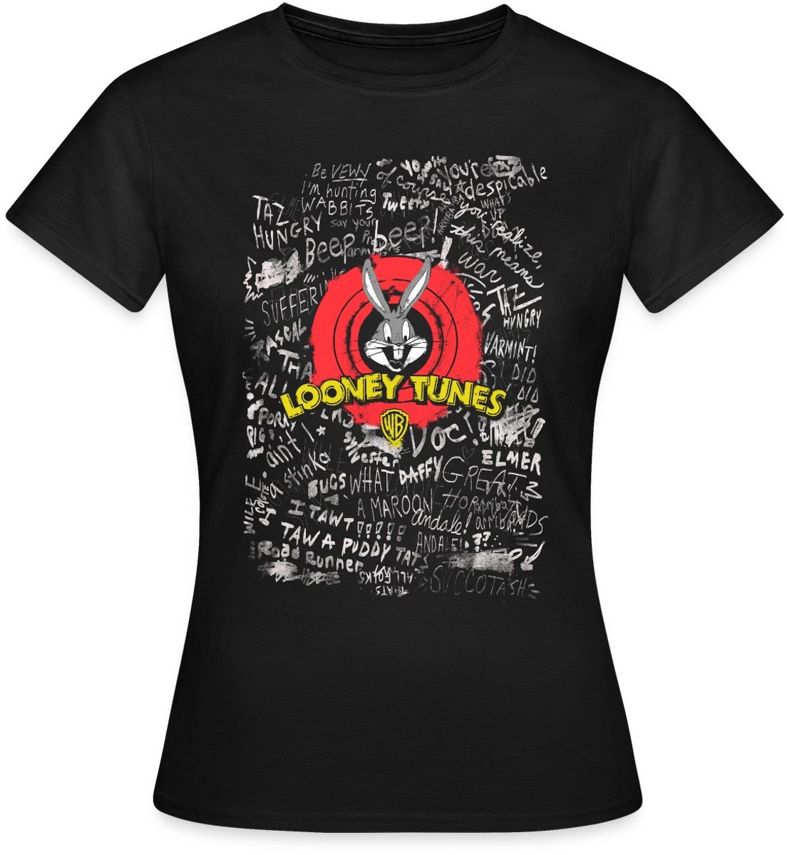 Looney Tunes Scribbles T-Shirt Dames