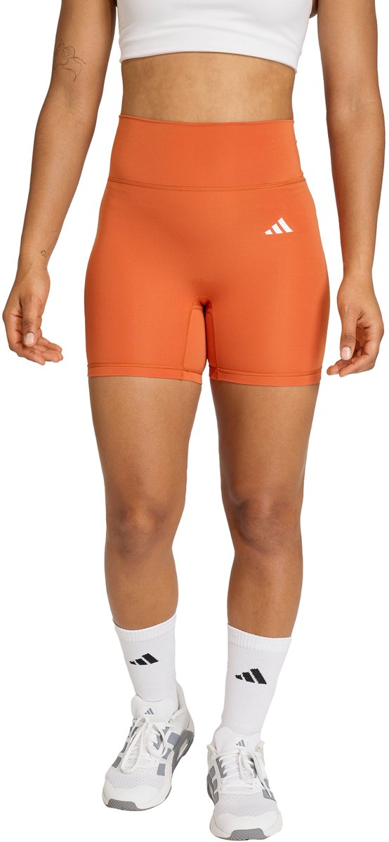 Adidas Performance Optime Essentials Korte Workoutegging - Dames - Oranje